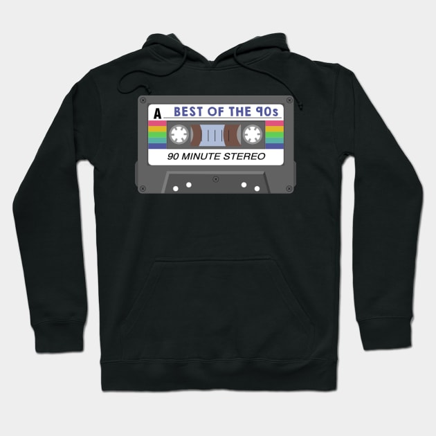 The best of the 90s Cassette Hoodie by Dynasty Arts